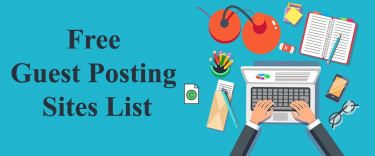 Instant Approval Free Guest Post Websites List [Updated 2024]